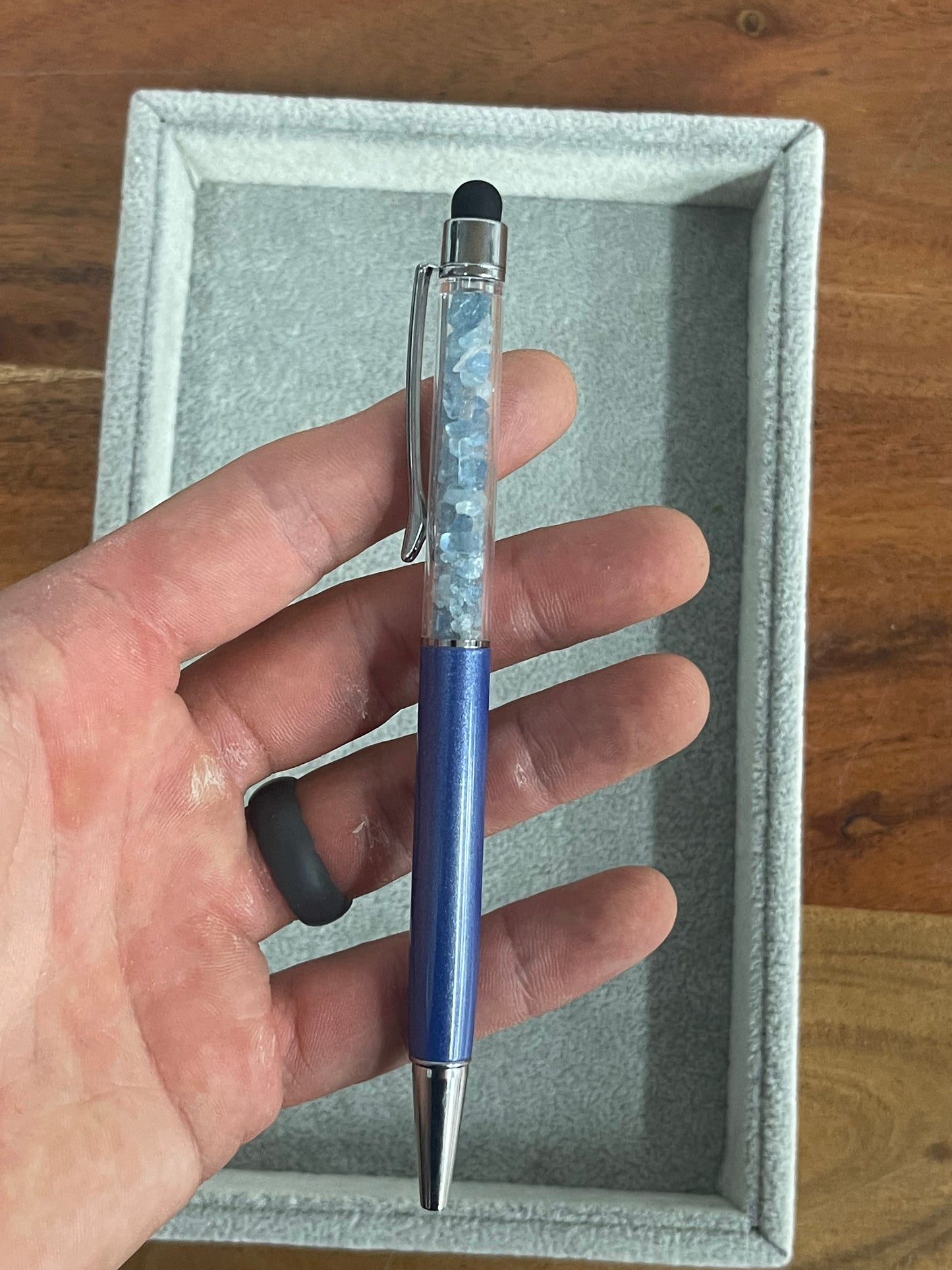 Aquamarine Stylus Pen