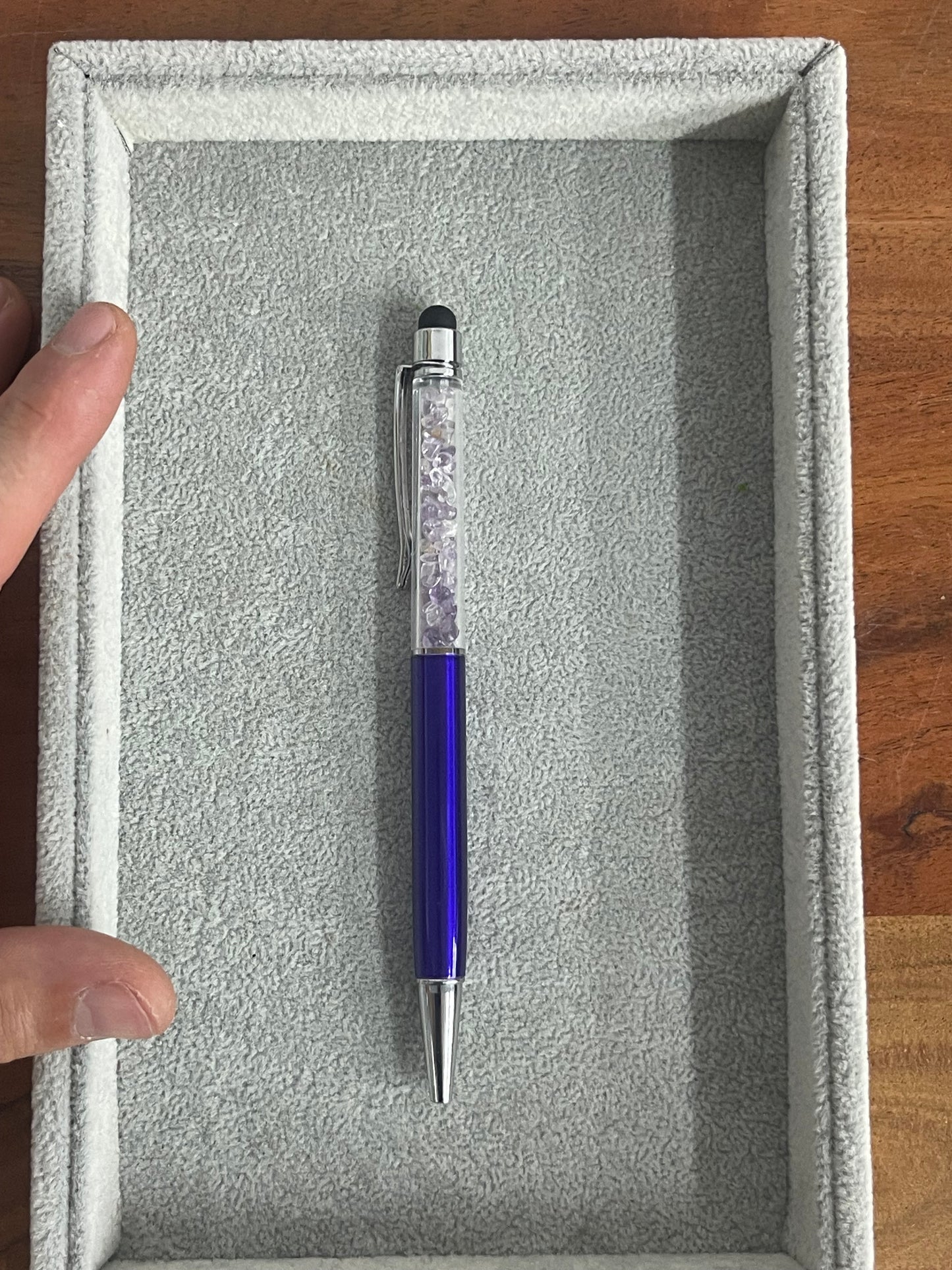 Amethyst Stylus Pen