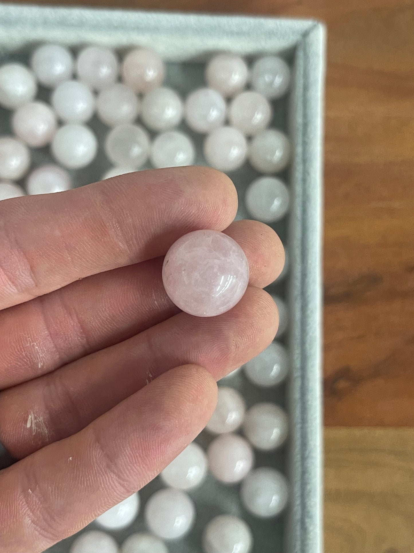 18mm~ Rose Quartz Sphere